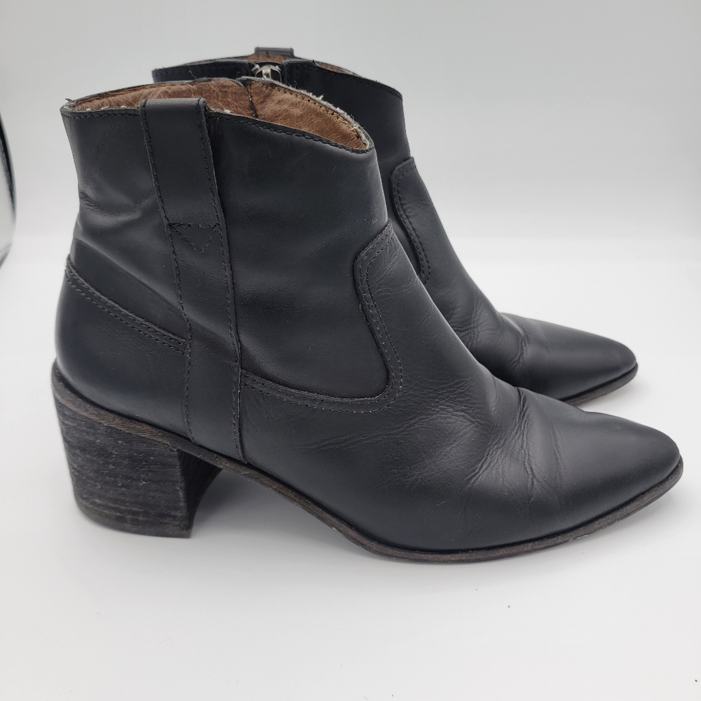 Madewell cowgirl booties